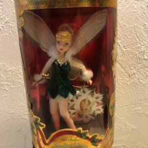 Like New 1999 Walt Disney's Holiday Sparkle Tinkerbell